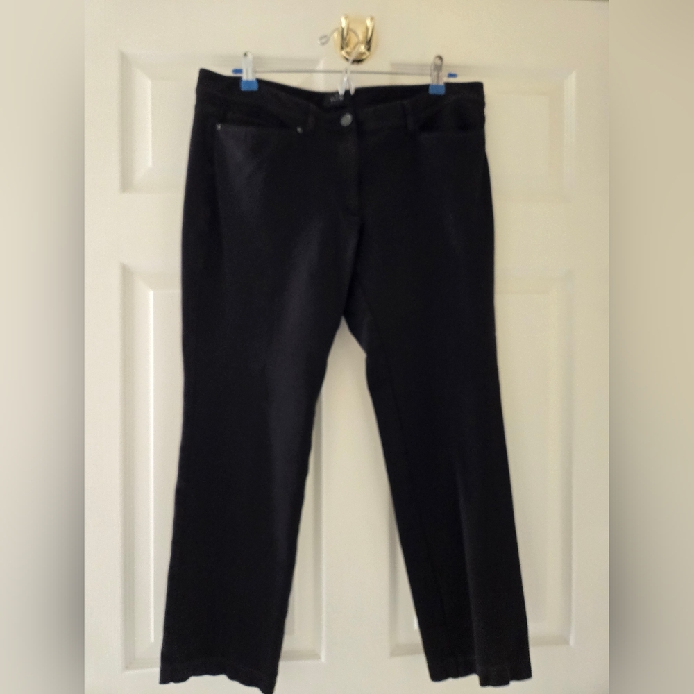 WHBM Black The Slim Pants 12S